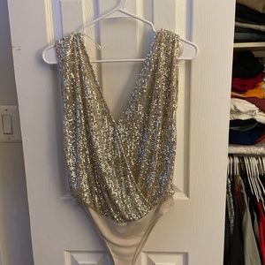 Zara top bodysuit